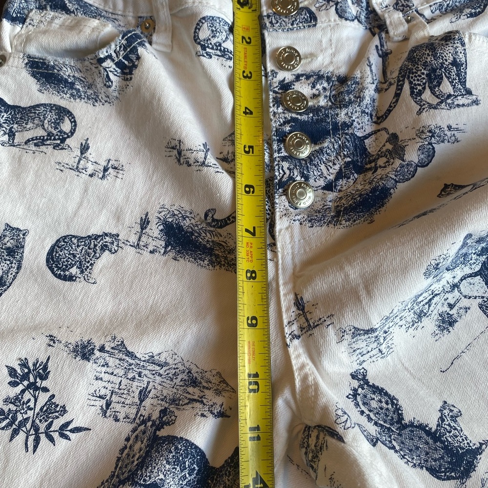 Wild Fable White with Desert Print Skinny Jeans - Picture 12 of 13